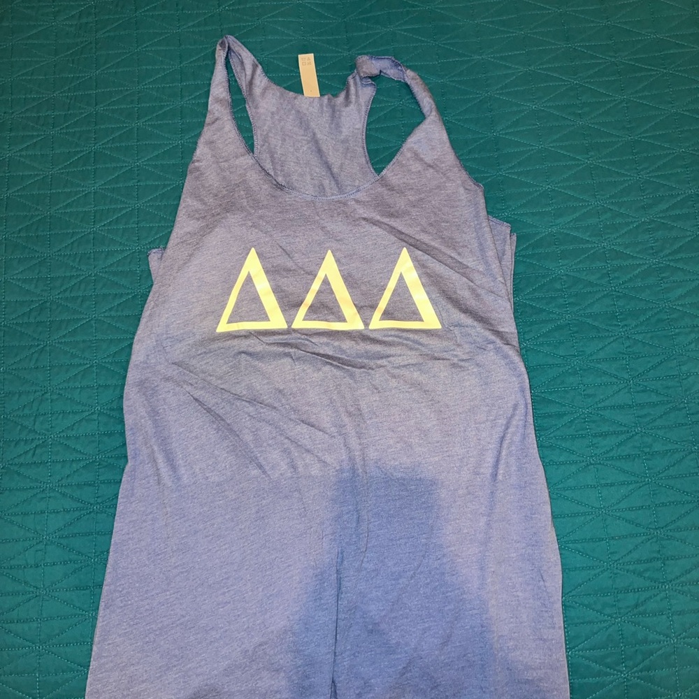 Blue Tri Delta Tank Top